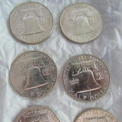 Half Roll of 1961 D Uncirculated Half Dollars In Original Tube With Original Receipt