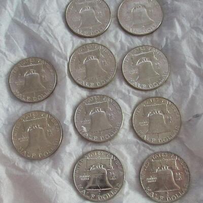 Half Roll of 1961 D Uncirculated Half Dollars In Original Tube With Original Receipt