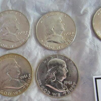 Half Roll of 1961 D Uncirculated Half Dollars In Original Tube With Original Receipt