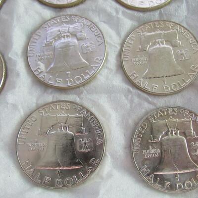 Half Roll of 1961 D Uncirculated Half Dollars In Original Tube With Original Receipt