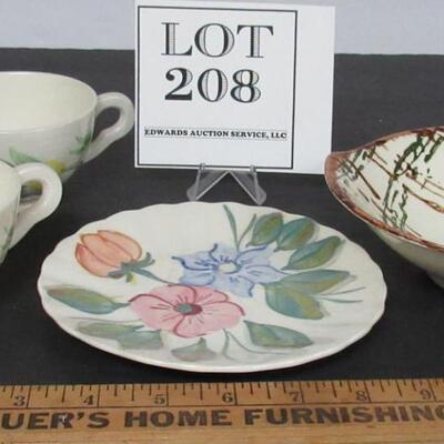 Lot of Vintage Blue Ridge Pottery Dishes