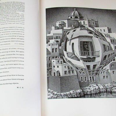 M. C. Escher 29 Master Prints Soft Cover Book, Published 1983, 11 1/2 x 16"