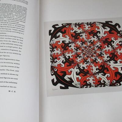 M. C. Escher 29 Master Prints Soft Cover Book, Published 1983, 11 1/2 x 16"