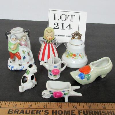 Lot of Vintage Small Figurines, Shaker, Etc.