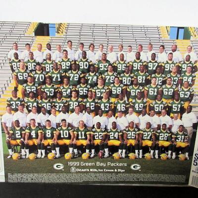 GB Packers 1999 and 2000 Team Photos and Roundy's/Pick and Save Greatest All Time Packers 