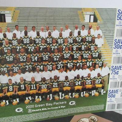 GB Packers 1999 and 2000 Team Photos and Roundy's/Pick and Save Greatest All Time Packers 