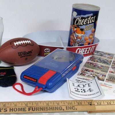 Lot of Misc Football and Other Items