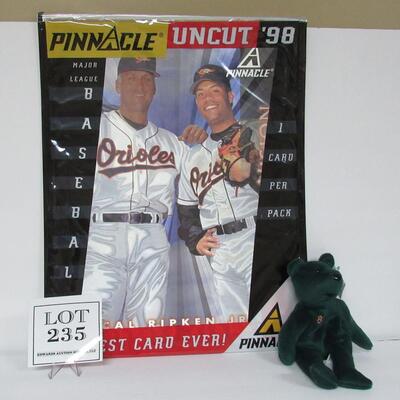 Pinnacle, Biggest Card Ever, Al Ripkin, Jr and Ripkin, Jr Bamm Beano Bear