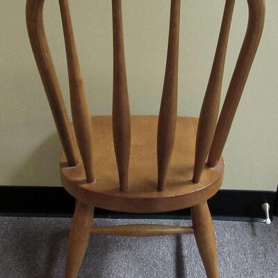 Nice Child's Chair, Sturdy, Wood, Not Old