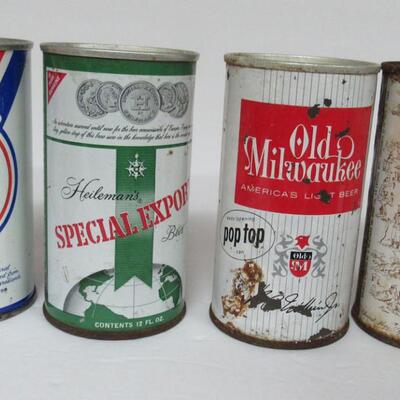 Lot of 30+ Year Old Beer Cans Mixed Lot