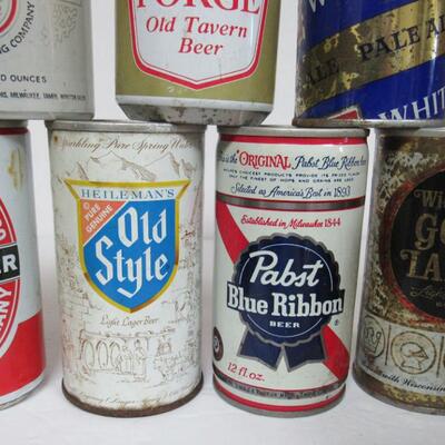 Lot of Misc Vintage Beer Cans 30+ Years Old