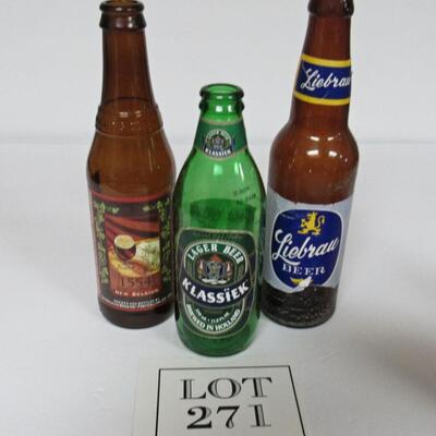 Vintage Beer Bottles Lot of 3