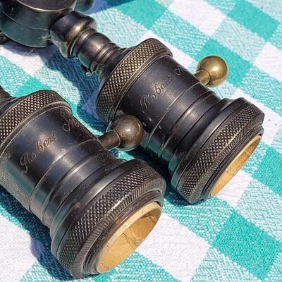 Lot 5: Industrial Brushed Copper Wall Mounted Lamps with (2) Bulb Clamp Shades