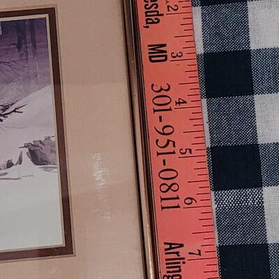 Lot 10: MICHAEL ATKINSON Print "Morning Light"