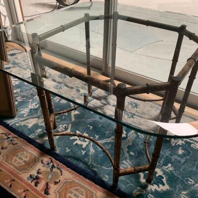  Metal Bamboo Style Legs Table