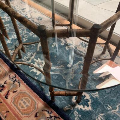  Metal Bamboo Style Legs Table