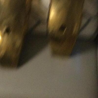 Vintage Solid Brass Conquistador Stirrups