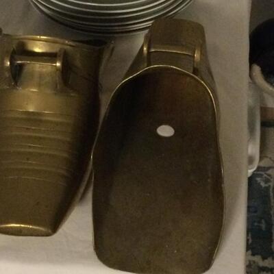 Vintage Solid Brass Conquistador Stirrups