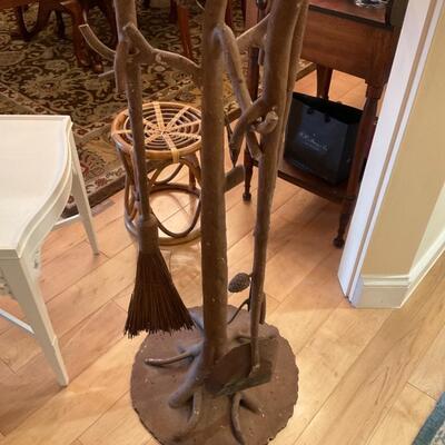 Rustic Fireplace Tools