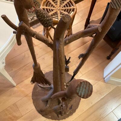 Rustic Fireplace Tools