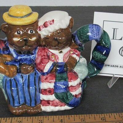 Cute 3 Bears Figural Teapot