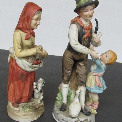 2 Older People Figurines