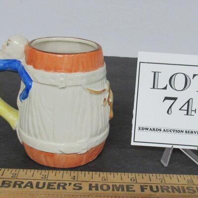 Comical Hillbilly Theme Beer Mug, Occupied Japan