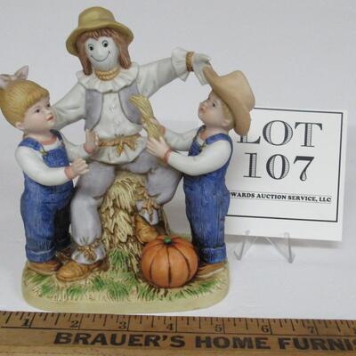 Vintage Denim Days Figurine, Our Scarecrow