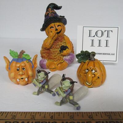 Cute Halloween Figurine Lot