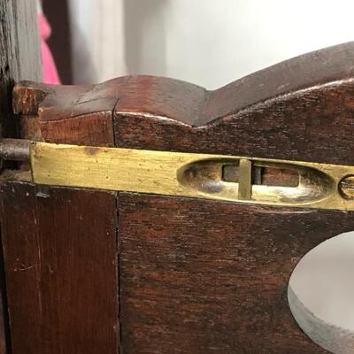 Antique Mahogany Victorian Baby Bed 