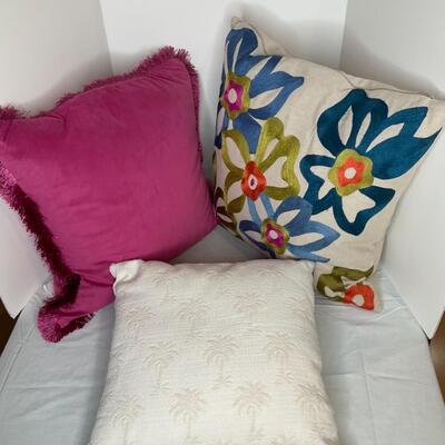 3 pillows