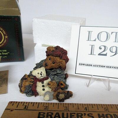 Boyd's Bears Figurine, Elliott and Snowbeary, 1994, 245/483