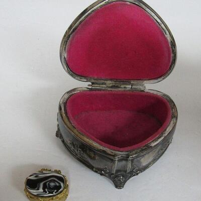 Trinket Box and Small Pill Box