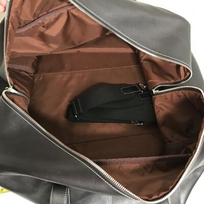 Lightly Used Black Leather Coach Bag