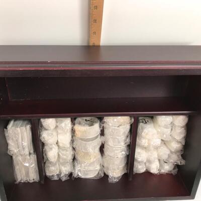 Silverware box of 12 each silver plated items for table