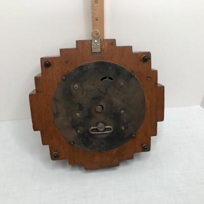 Vintage Mid Century Modern 8 day clock