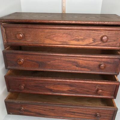 Gorgeous Antique Childâ€™s Chest or Salesman Size Chest