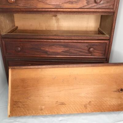 Gorgeous Antique Childâ€™s Chest or Salesman Size Chest