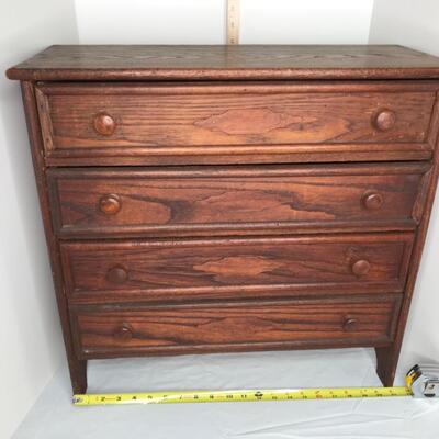 Gorgeous Antique Childâ€™s Chest or Salesman Size Chest