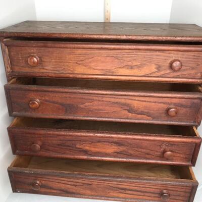 Gorgeous Antique Childâ€™s Chest or Salesman Size Chest