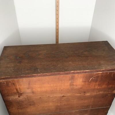 Gorgeous Antique Childâ€™s Chest or Salesman Size Chest