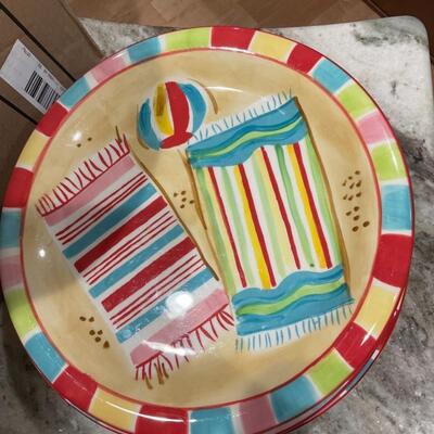 8 plates and 9 salad plates