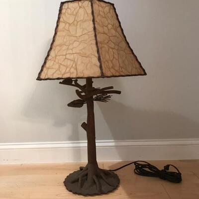 Rustic Branch Table Lamp