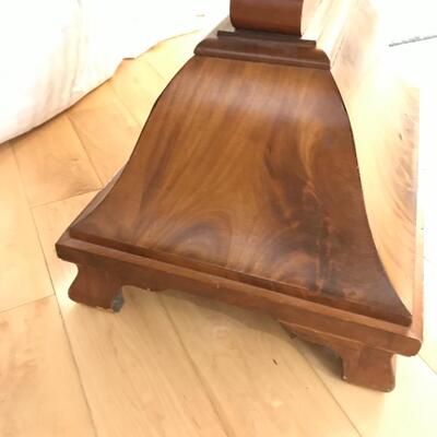 Vintage Regency Tiger Wood Game Table