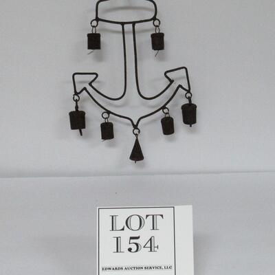 Outdoor Decor Cow Head With Bells Decoration, Chime