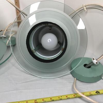 Mid Century Modern hanging pendant lights