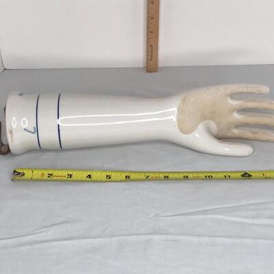 General Porcelain Glove Mold made 12/23/1958