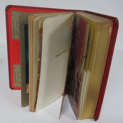 1958 Catholic Priest Life of Christ Book, Gold Gilt Edge