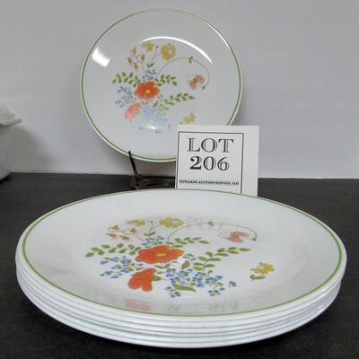 Corelle 10 1/4" Dinner Plates, Set of 8