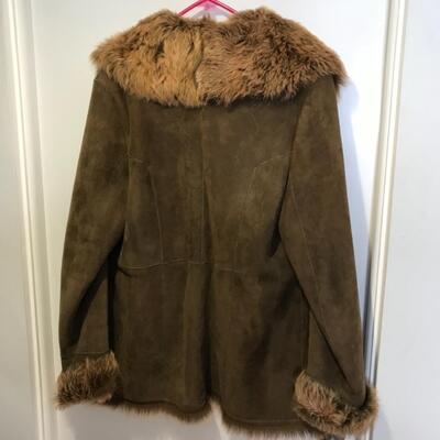 Blue Duck Brown Suede Leather